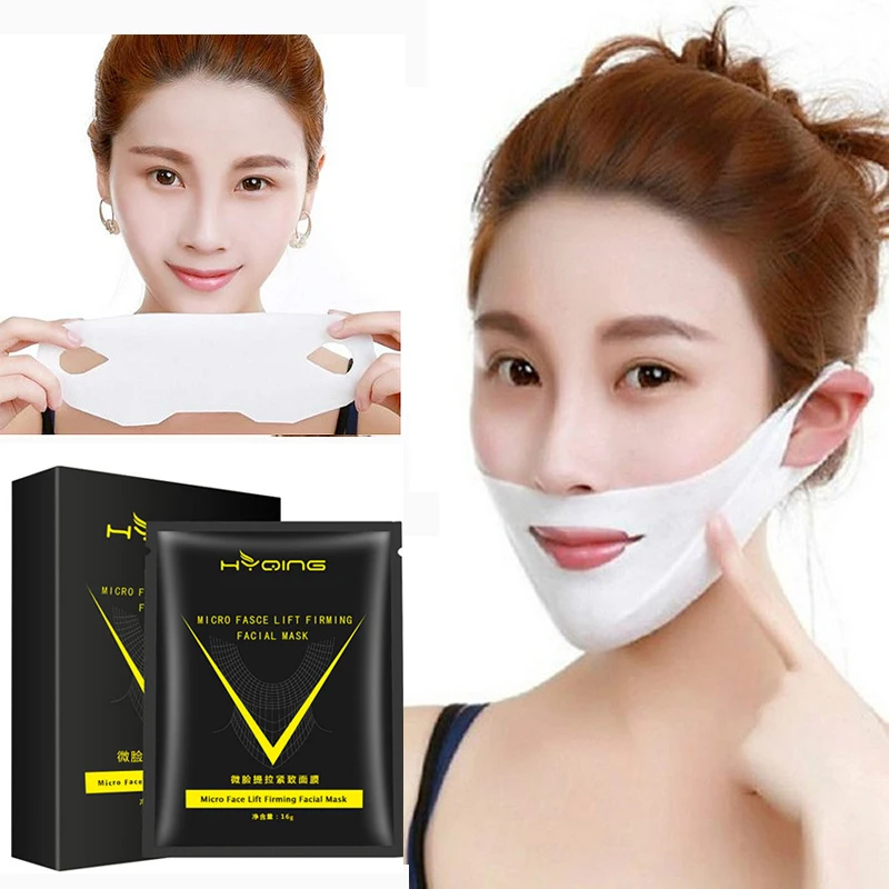 

Lift Firming V-Shaping Facial Mask Whitening Moisturizing Peel-off Mask Slimming Chin Face Mask For Women