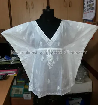 short cotton kaftans