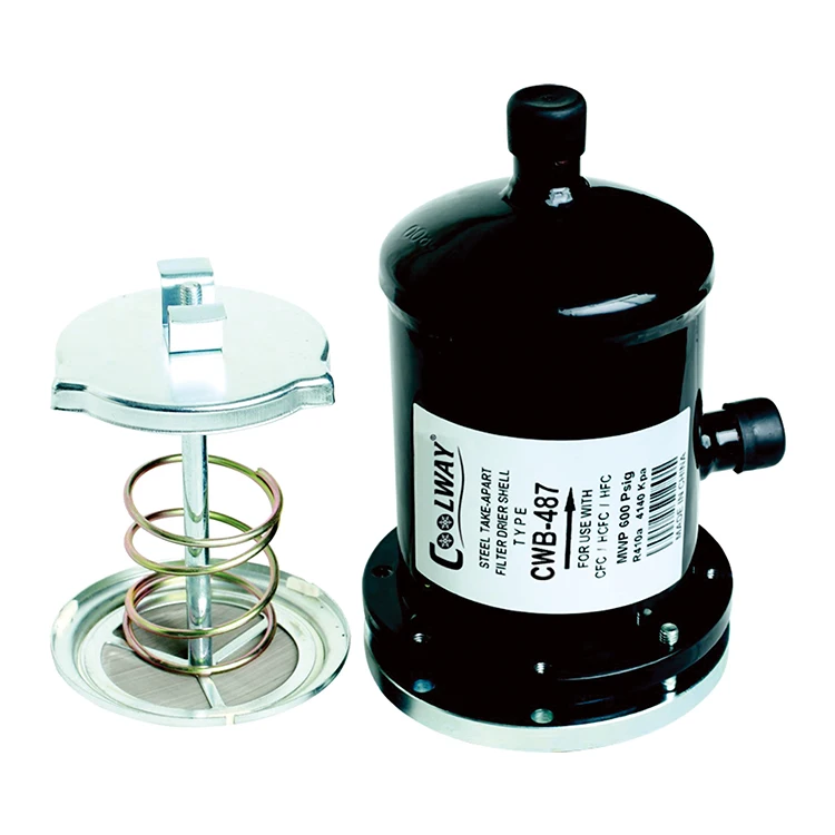 TRANE Chiller Parts Oil Filter Drier for Screw Compressor Filter Drier for R134A R410A Refrigeration Parts Oil Compatible