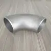 Large Diameter Pipe Fittings For Welding Pipeline Titanium Elbow Dia500mm Square