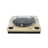 Wooden Record Vinyl To Computer Record Turntable With Built In Speakers