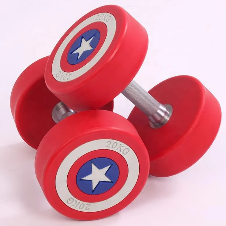 

Captain America PU weight plate America Bumper Plate, Picture