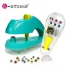 Istudio kids diy mini Stud Setting glitter rhinestone bling machine