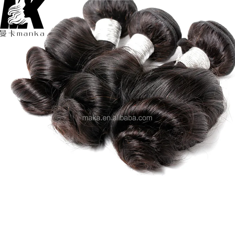 

1 Bundle/100g Peruvian Loose Wave Virgin Weaves Weft Remy Human Hair Extension Wavy