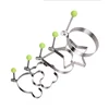 5PCS Fried Egg Mold Egg Ring Egg shaper Stainless Steel 430Kitchen Tool