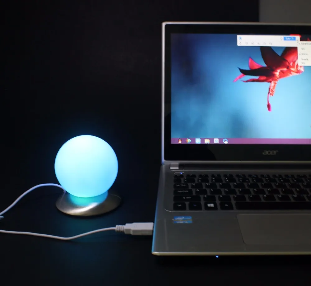 2021 Decorative Usb Touch Control Small Night Light Rgb Led Desk Lamp