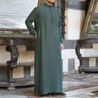 

Indian Mens Clothing Robe Long Sleeve Saudi Arab Thobe Jubba Thobe Man Kaftan Middle East Islamic Jubba Thobe Muslim Dressing