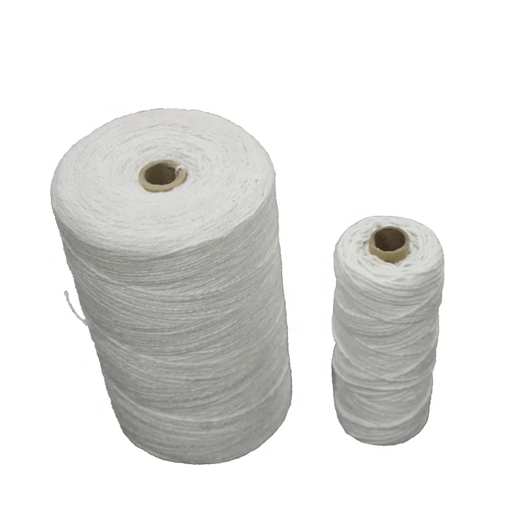 
Industrial Refractory Sealing Twisted Ceramic Fiber Yarn 