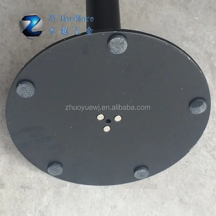 Metal industrial Furniture Legs black antique wrought iron cast iron table base for coffee table top 