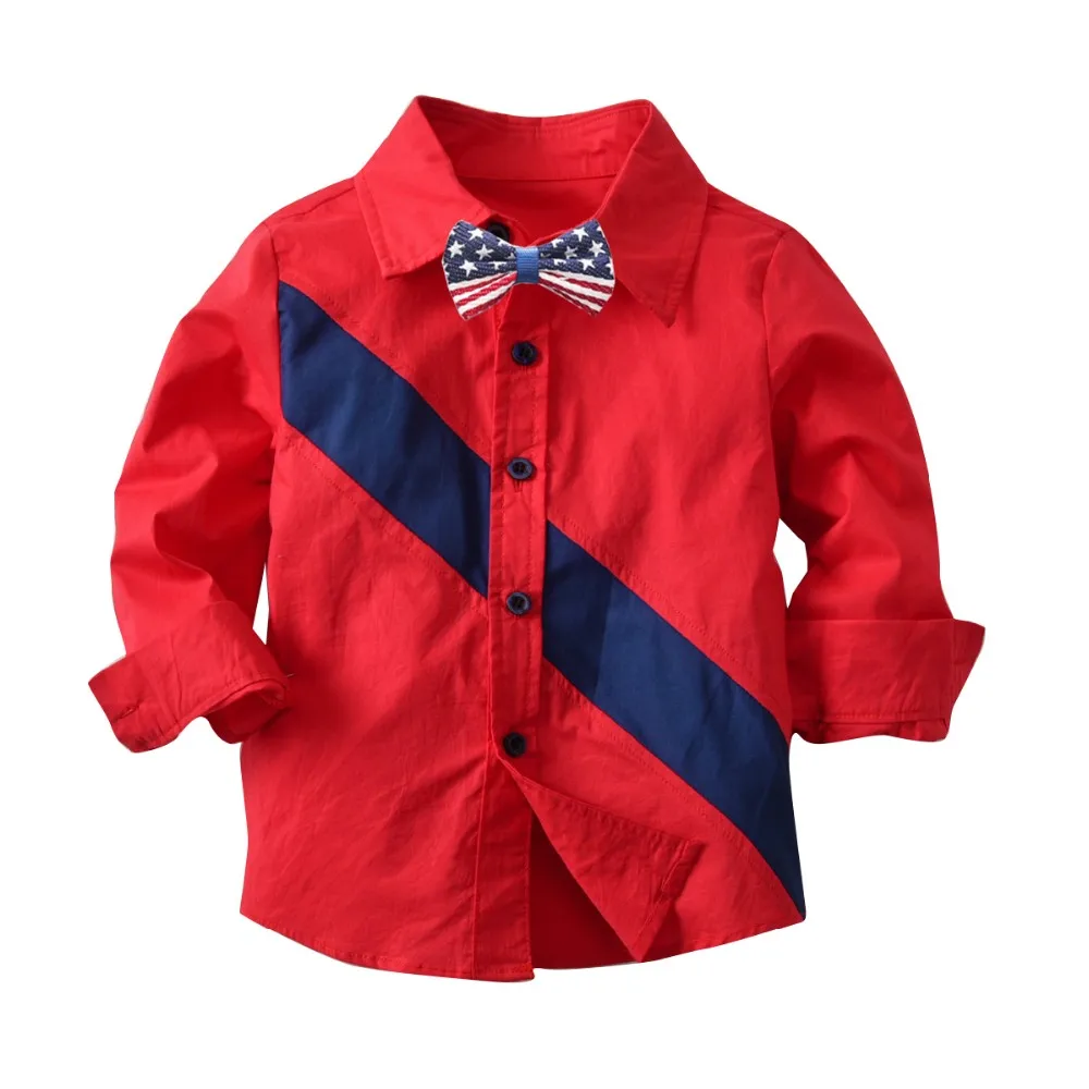 Fashionable 100 Cotton Long Sleeve Bow Tie Boys Shirt Buy Boys Shirt