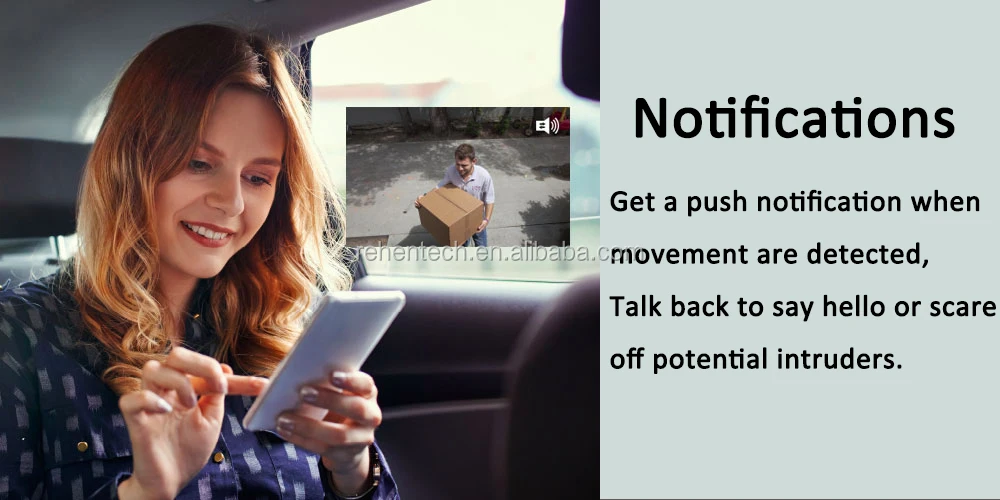 Hot sell wireless Full HD 1080P Live View with night vision floodlight camera for home security system