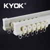 KYOK window curtain rail wholesale curtain rail wall bracket window aluminum curtain rail