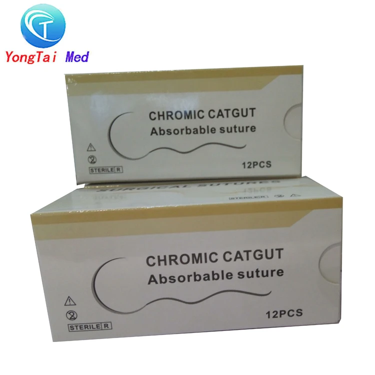 
Hot sale high quality low price chromic catgut sutures manufacturers 
