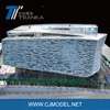 Conceptual scale building model , blue print scale architecture model for project planning