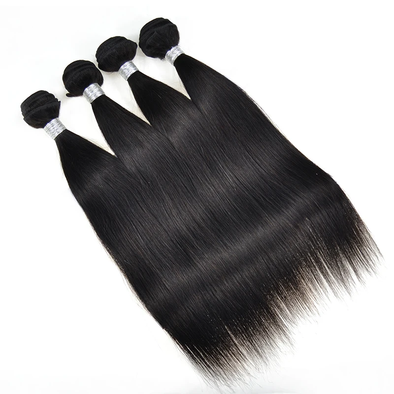 

Wholesale virgin Peruvian human hair straight hair weaving