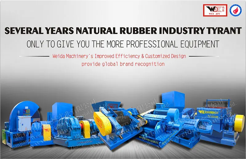 New condition rubber crushing machine Rubber crushing equipment