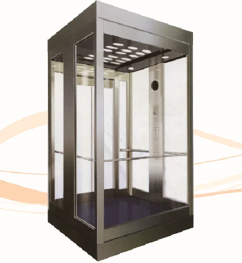 
Capsule panorama passenger elevator for 10 persons (ALD GC022) 