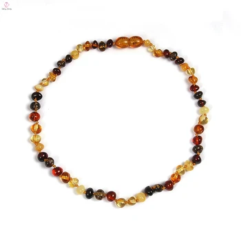 natural teething necklace for babies