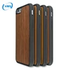 strong protective shell 360 degree full covered Blank Wooden TPU Back Cover Mobile Phone Case For iphone 6/6s