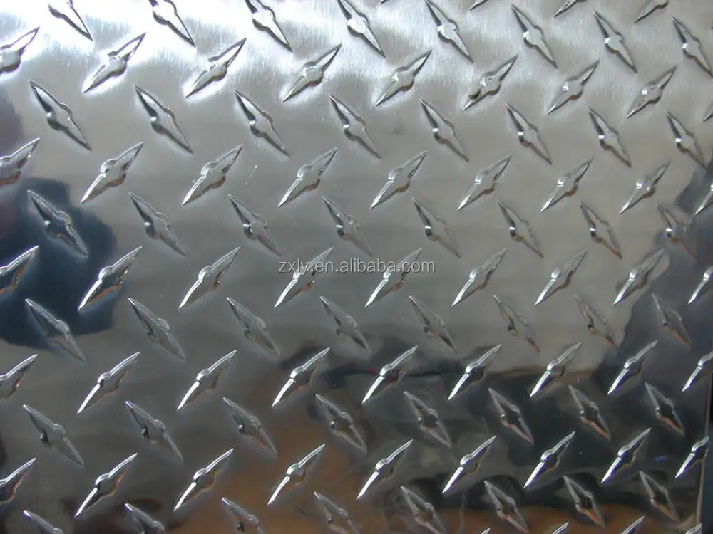 En Aw 5754 H114 Aluminum Diamond Plate Sheet 4x8 For Boat Buy High