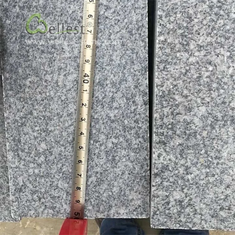 
Premium Chamfered Polish Grey Granite Curbstone 