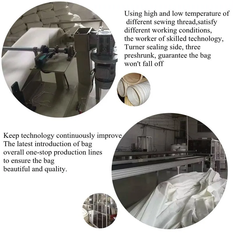 Polyester Needle punched dust filter bag/Filter sock Filter sleeve