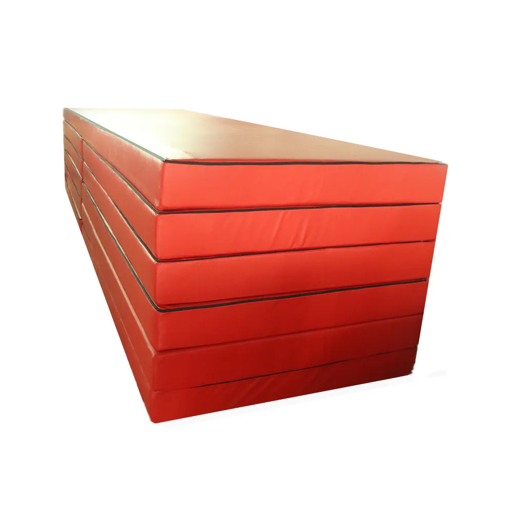 Durable Large Pu Leather Tumbling Mat Bouncing Mat Rhythmic Gymnastics