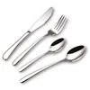 Hotel thick square handle knife fork spoon flatware tableware