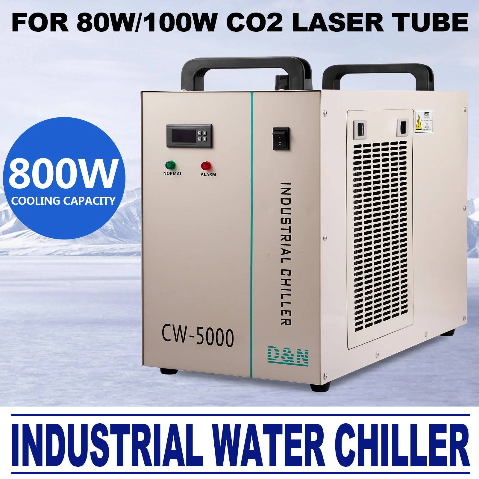 Cw3000 Thermolysis Industrial Water Cooler Chiller For Laser Engraving