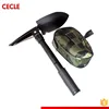 Multifunction Military Folding Shovel with Carrying Pouch Multi Purpose Tactical Army Trench Shovel Survival Steel