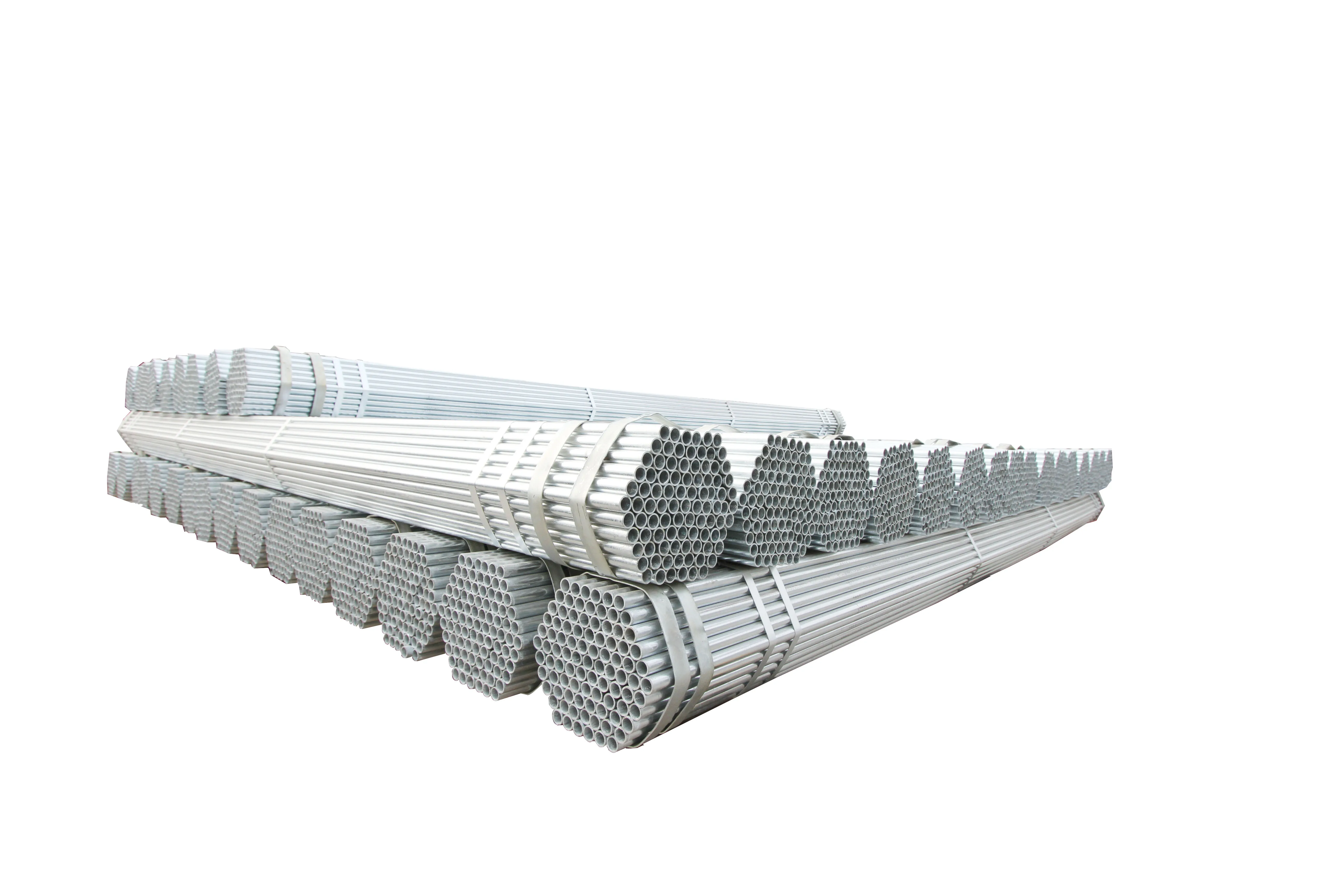 q235 建筑材料镀锌钢管/gi 圆管/天津管材的重量具有竞争力的价格和最