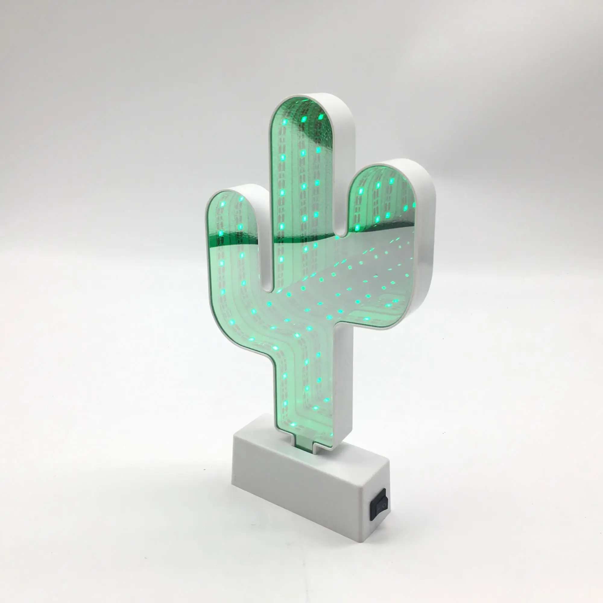 lampu malam kaktus infinity cahaya ganda led terowongan buy cactus infinity cermin cahaya terowongan lampu led tunnel lampu malam product on