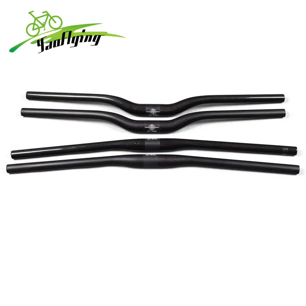 

Carbon bicycle bars mountain bike handlebar flat/rise carbon mtb handlebar, All colors available