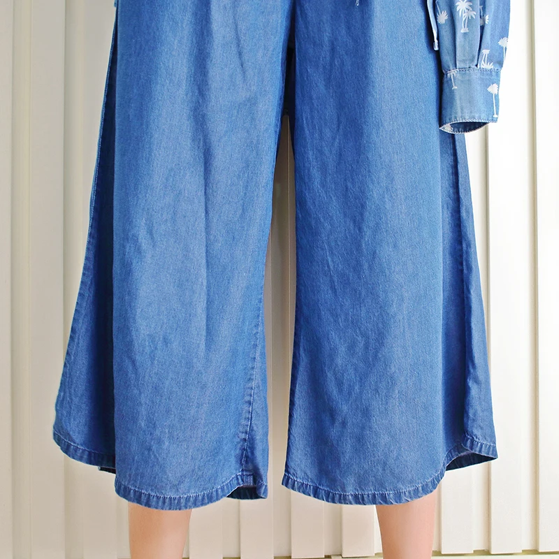 
Wash dark colours separately Embroidery Light blue new style fashion girls jeans 