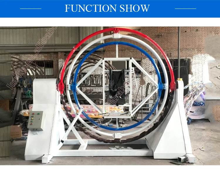 Outdoor Amusement Equipment Human Gyroscope Spaceball Ride For Sale ...