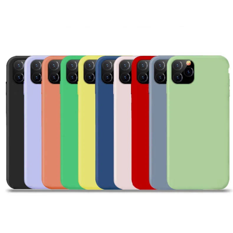 

2019 Ultra-thin Silicone Shockproof 6.5 inch Mobile Phone Case For iPhone 11