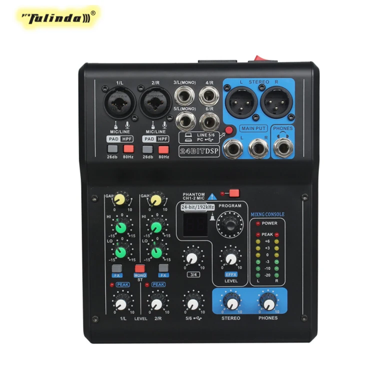 

Low price 6 channel mini vortex audio mixer karaoke mini mixer, N/a