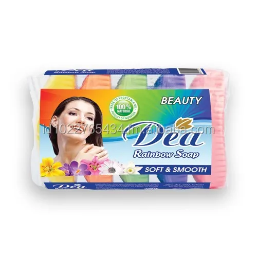 Dea Rainbow Beauty Soap View Dea Rainbow Beauty Bath Toilet Soap Bar Economical Packing Dea Product Details From Pt Unindo Ajidharma Industry On Alibaba Com