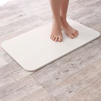 

Diatomite baby bathroom anti slip foot set diatomaceous earth floor bath mat