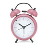 Children Bed Room Metal Alarm Clock With Twin Bell Clock