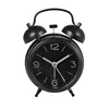 Snooze Table Clock Metal Twin Bell Alarm Clock