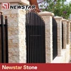 Yellow Marble Split Face Wall Tiles Sunny Yellow Stacked Stone Marble