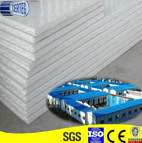 
Hot Sale Heat Insulation EPS Material EPS Block Sandwich Panel 