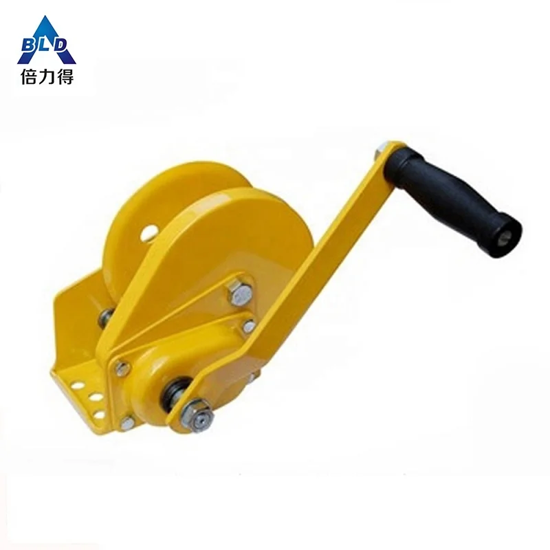 
CE SGS approved manufacturing 1200lbs powder coated small brake sailboat winch 