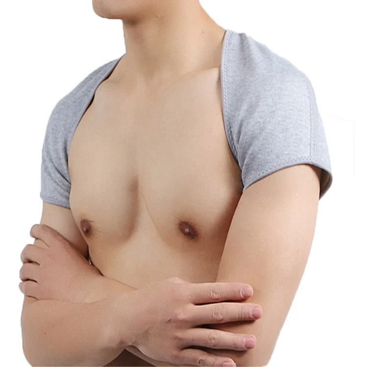 

Back Support Shoulder Posture Guard Plate Fixed Belt Supports Sports Injury Guard Plate Back Cushion Belt, Pale grey shoulder brace