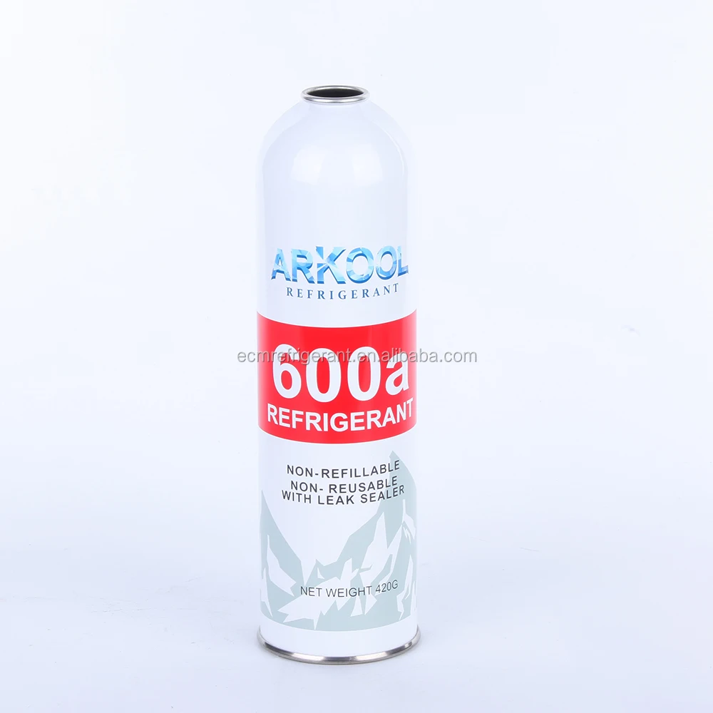 n-butane refrigerant gas r600a r600 600 600a 99.9% purity