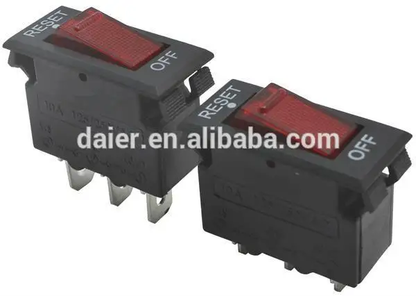 ST-001 Rocker Switch Type Circuit Breaker