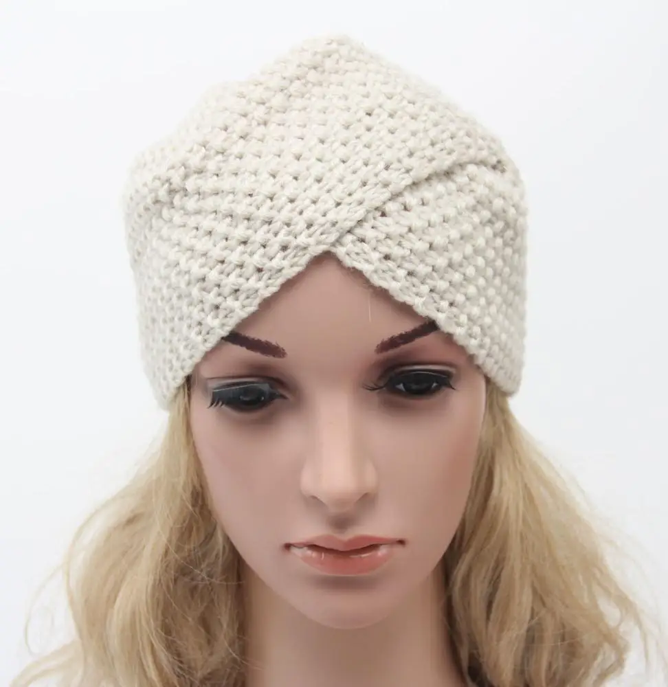 knitted turban hat