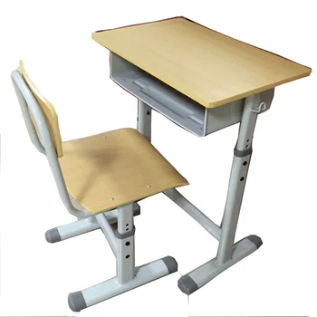Metal School Desk Chair For College Students Cheap School