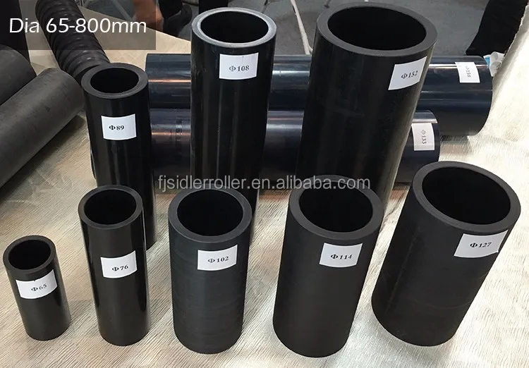 24 Inch Large Diameter Black Plastic Drain Pipe For Corrosive Chemicals